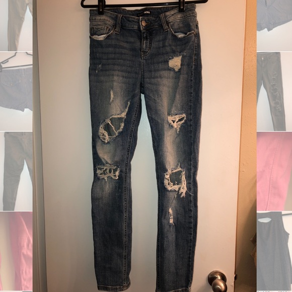 Fashion Nova Pants - FashionNova destroyed denim